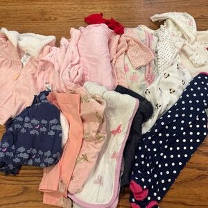 3mo baby girl long sleeve fall/winter clothing bundle